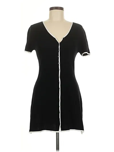 Pre-owned Unbranded Casual Dress In Black