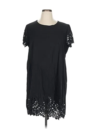 Pre-owned Unbranded Casual Dress In Black
