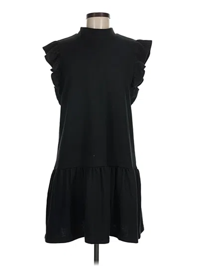 Pre-owned Unbranded Casual Dress In Black