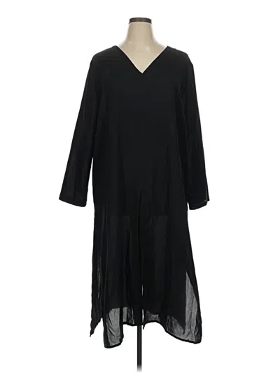 Pre-owned Unbranded Casual Dress In Black