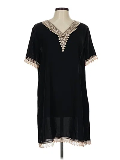 Pre-owned Unbranded Casual Dress In Black