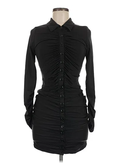 Pre-owned Unbranded Casual Dress In Black