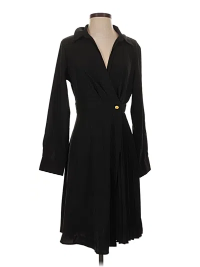 Pre-owned Unbranded Casual Dress In Black