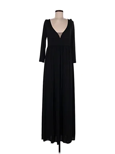Pre-owned Unbranded Casual Dress In Black