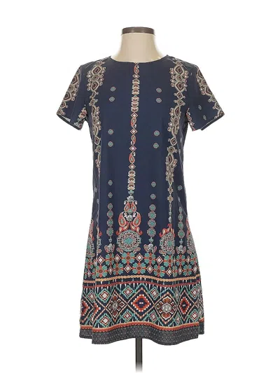 Pre-owned Unbranded Casual Dress In Blue