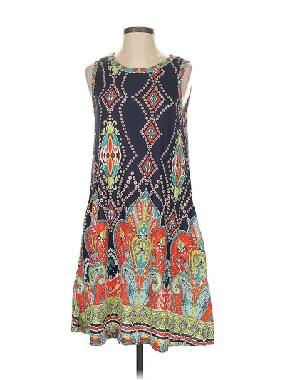 Pre-owned Unbranded Casual Dress In Blue