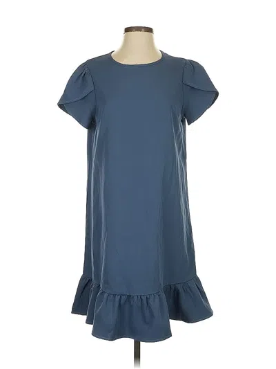 Pre-owned Unbranded Casual Dress In Blue