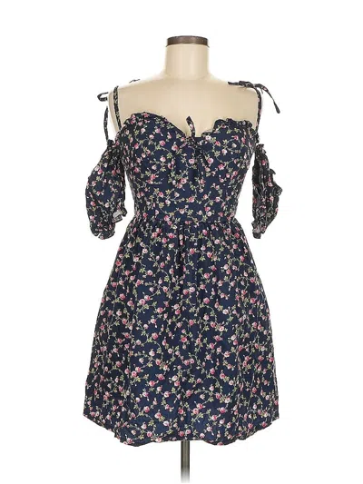 Pre-owned Unbranded Casual Dress In Blue