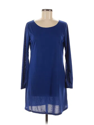 Pre-owned Unbranded Casual Dress In Blue