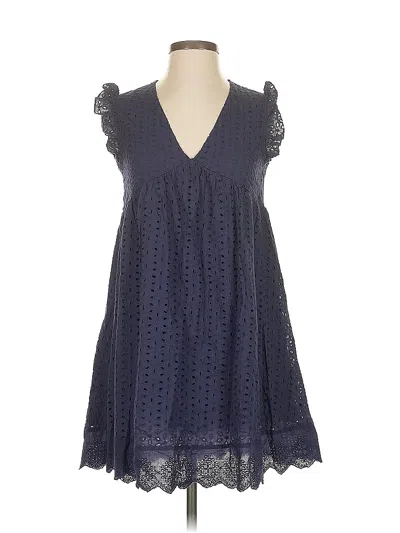 Pre-owned Unbranded Casual Dress In Blue