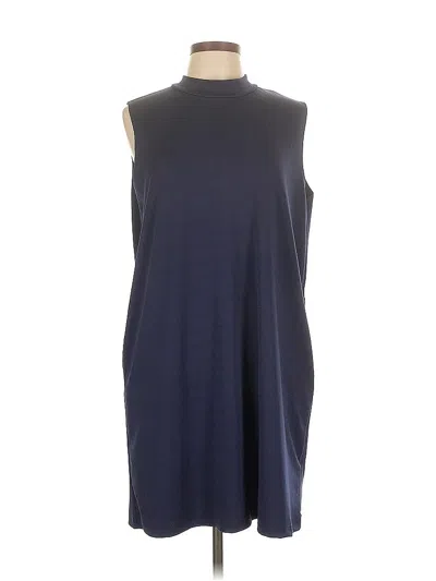Pre-owned Unbranded Casual Dress In Blue