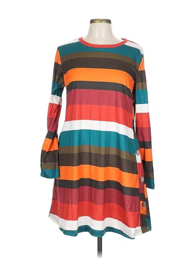 Pre-owned Unbranded Casual Dress In Blue