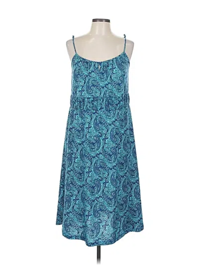 Pre-owned Unbranded Casual Dress In Blue