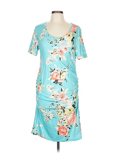 Pre-owned Unbranded Casual Dress In Blue