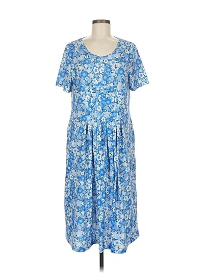 Pre-owned Unbranded Casual Dress In Blue