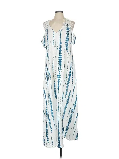 Pre-owned Unbranded Casual Dress In Blue