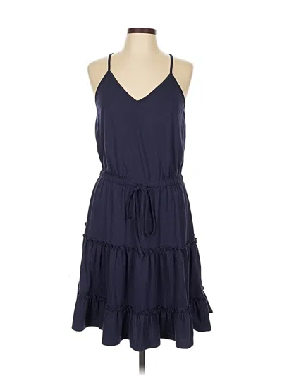 Pre-owned Unbranded Casual Dress In Blue