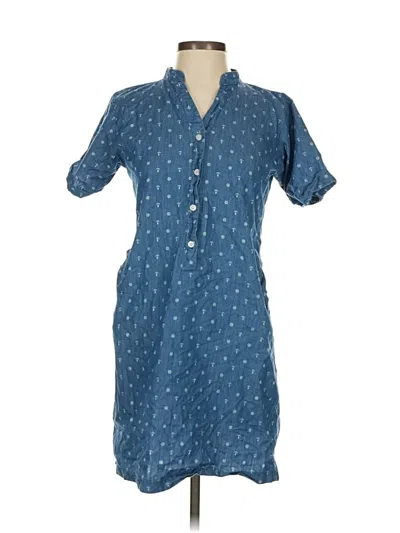 Pre-owned Unbranded Casual Dress In Blue