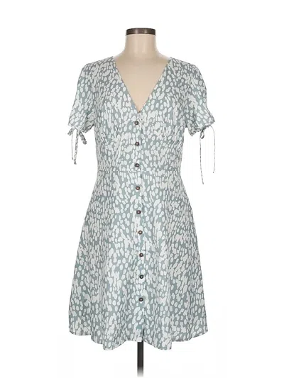 Pre-owned Unbranded Casual Dress In Blue