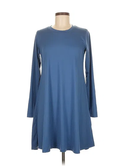 Pre-owned Unbranded Casual Dress In Blue