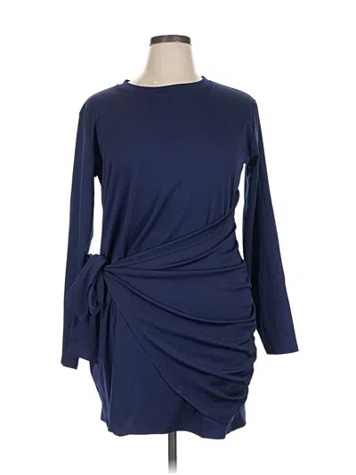 Pre-owned Unbranded Casual Dress In Blue