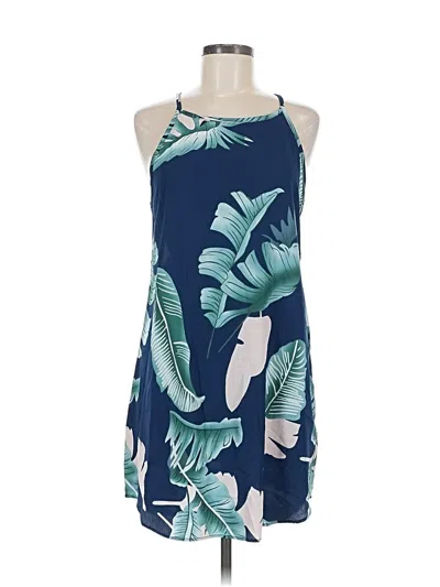 Pre-owned Unbranded Casual Dress In Blue