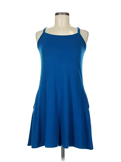 Pre-owned Unbranded Casual Dress In Blue