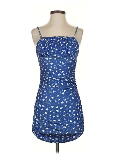 Pre-owned Unbranded Casual Dress In Blue