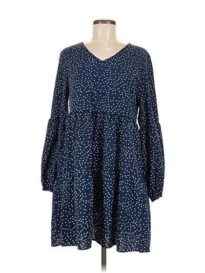 Pre-owned Unbranded Casual Dress In Blue
