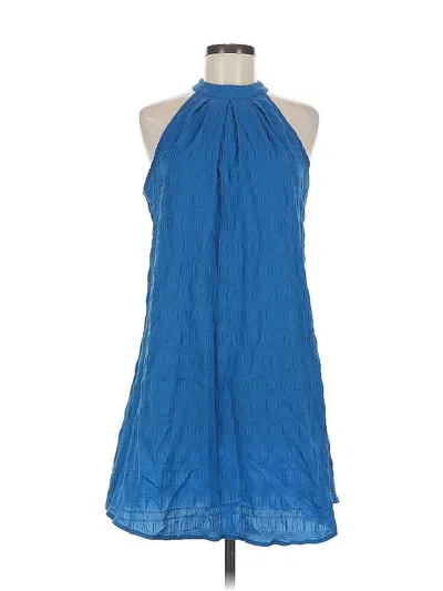 Pre-owned Unbranded Casual Dress In Blue
