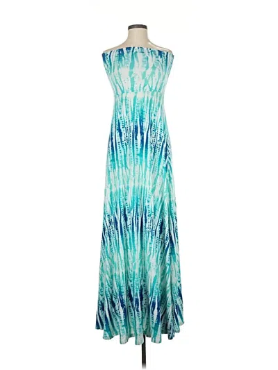 Pre-owned Unbranded Casual Dress In Blue