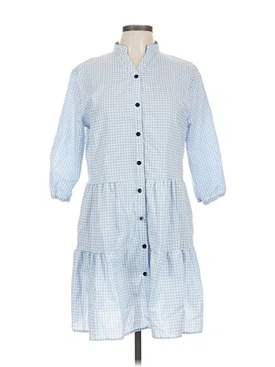 Pre-owned Unbranded Casual Dress In Blue
