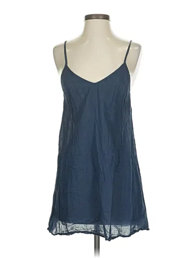 Pre-owned Unbranded Casual Dress In Blue