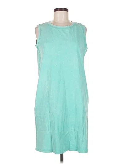 Pre-owned Unbranded Casual Dress In Blue