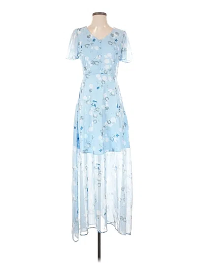 Pre-owned Unbranded Casual Dress In Blue