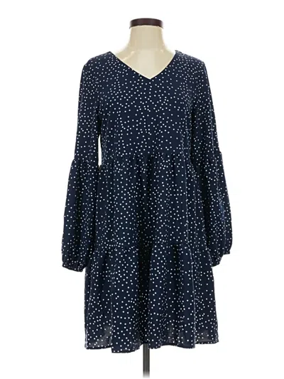 Pre-owned Unbranded Casual Dress In Blue