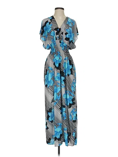 Pre-owned Unbranded Casual Dress In Blue