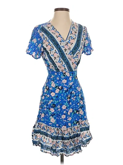 Pre-owned Unbranded Casual Dress In Blue