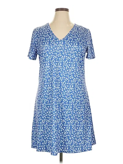 Pre-owned Unbranded Casual Dress In Blue