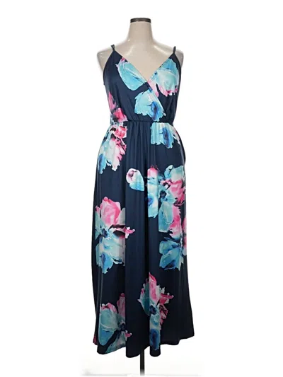Pre-owned Unbranded Casual Dress In Blue