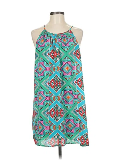 Pre-owned Unbranded Casual Dress In Blue