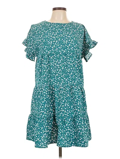 Pre-owned Unbranded Casual Dress In Blue