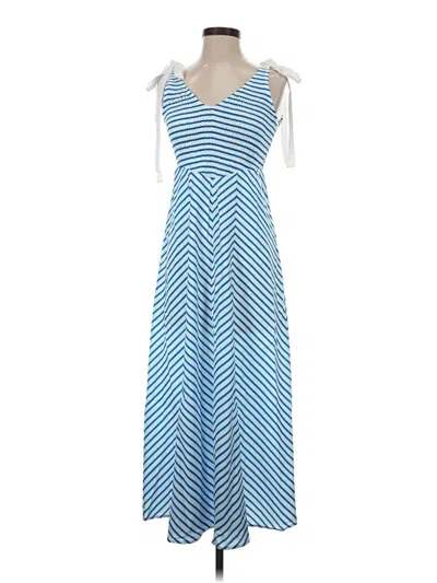 Pre-owned Unbranded Casual Dress In Blue