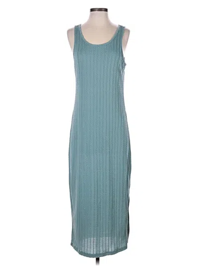 Pre-owned Unbranded Casual Dress In Blue