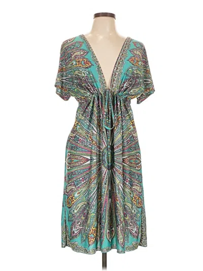 Pre-owned Unbranded Casual Dress In Blue