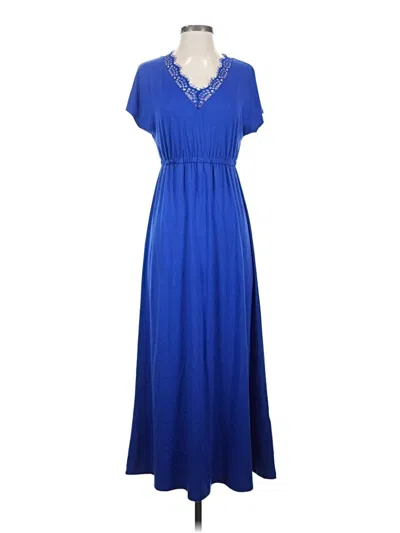 Pre-owned Unbranded Casual Dress In Blue