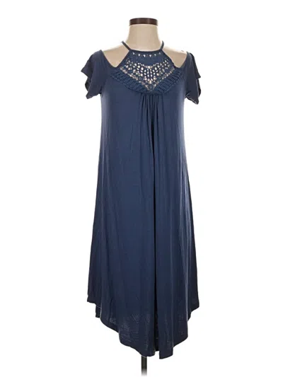 Pre-owned Unbranded Casual Dress In Blue