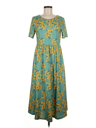 Pre-owned Unbranded Casual Dress In Blue