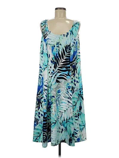 Pre-owned Unbranded Casual Dress In Blue