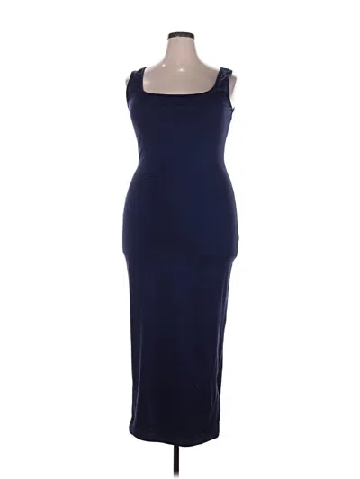 Pre-owned Unbranded Casual Dress In Blue